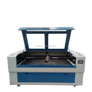 China Jinan 1390 de 100W Reci láser acrílico de bambú de madera de MDF tela de papel 1390 co2 CNC de corte por láser precio de la máquina