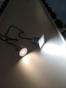 3W Outdoor LED Square Downlights DC12V-24V pour l'éclairage souterrain - Product Image 4