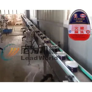 New Full Auto Mechanical Luncheon Meat Production Line for Food with Gear Bearing Plc for Packaging in Paper Metal Plastic