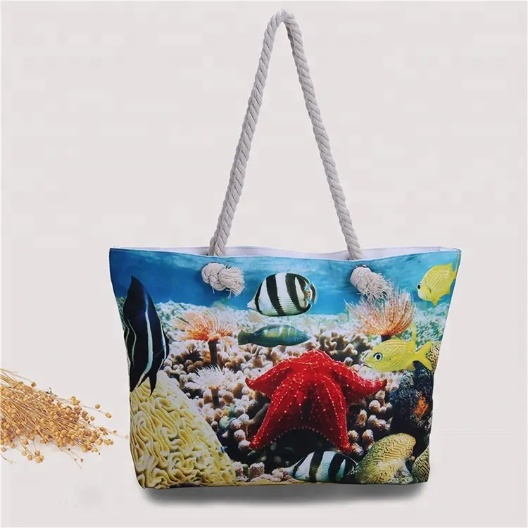 Recommend wholesale latest fashion design ladies high quality summer beach bag