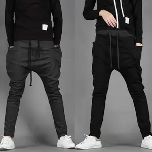 Gençlik moda yeni tasarım erkekler Slim Fit sıska Sweatpants/Modern spor Sweatpants yüksek kaliteli cepler ile