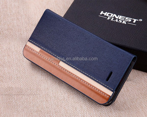 Mélanger la couleur étui en cuir avec fente pour carte personnaliser cas pour <span class=keywords><strong>Wiko</strong></span> arc - en - 4 G - Product Image 5