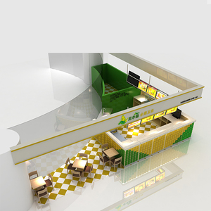 Por Encargo de comida del <span class=keywords><strong>Centro</strong></span> Comercial <span class=keywords><strong>Cafetería</strong></span> Quiosco Bar de Zumos Kiosco Para La Venta - Product Image 6
