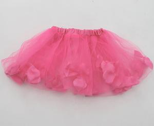 Falda de tutú para niña y tutú de flores rosas, venta al por mayor, 2018 - Product Image 1