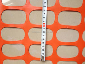 Barrera de Seguridad Reutilizable de HDPE Naranja para Obras de Construcción - Product Image 3