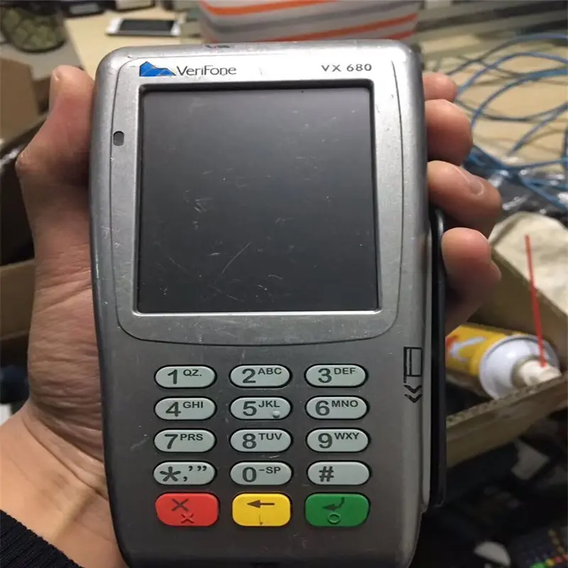 Verifone VX680 WIFI GPRS CTLS pos 기계 used