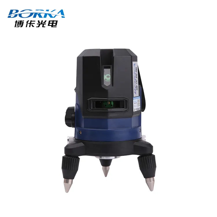 Borka automatic leveling blue beam 520nm Osram's LD diode 360 degree rotary laser level for construction