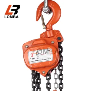 Factory Supplier heavy duty 1 ton manual operated chain block winch lifting chain hoist
