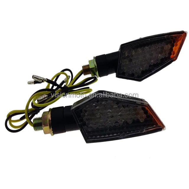 Lampu Sein LED Sepeda Motor Anti Air, Lampu Sein Kualitas Tinggi, Anti Air, Indikator Lampu LED Sepeda Motor