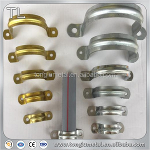 Collier de serrage <span class=keywords><strong>pour</strong></span> conduit électrique à deux trous - Product Image 2