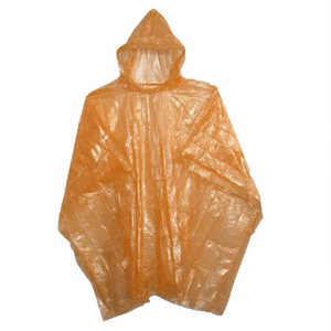 Poncho Impermeabile Monouso Unisex per Emergenze, Design Moderno in Plastica, Taglia Unica per Adulti, per Escursioni all'Aperto - per Ragazzi e Ragazze - Product Image 4