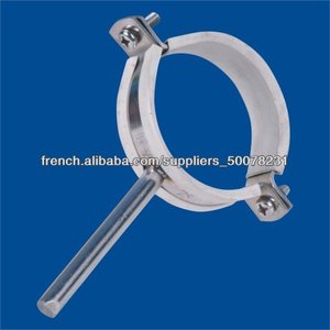 Collier <span class=keywords><strong>en</strong></span> acier inoxydable pour tuyaux, Raccords <span class=keywords><strong>en</strong></span> UPVC pour le tuyauterie de drainage, pour l'assainissement et l'<span class=keywords><strong>évacuation</strong></span> - Product Image 1