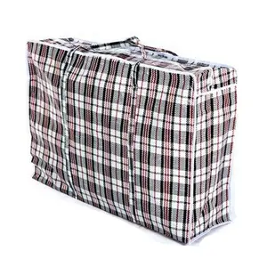 Tùy Chỉnh Khuyến Mại Tái Sử Dụng Sinh Thái Thân Thiện Pp Dệt Túi Zipper - Product Image 1