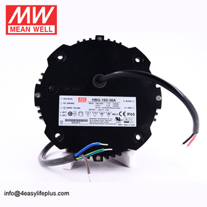 160 W 36 V Meanwell IP65 Impermeabile <span class=keywords><strong>LED</strong></span> <span class=keywords><strong>Driver</strong></span> HBG-160-36A Forma Rotonda HA CONDOTTO il <span class=keywords><strong>Driver</strong></span> - Product Image 1