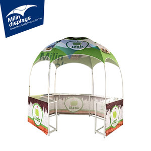 Sáu Phương Kim Loại Xúc Tiến Dome Tent Bán Hàng Kiosk Gian Hàng Lều Cho Triển Lãm Thương Mại Tổ Chức Sự Kiện - Product Image 6