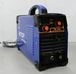 200amp mosfet soldador tig inversor dc argônio máquina de solda digitais TIG-200S