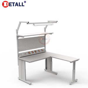 Oem điện thoại di động Iphone Sửa Chữa Bàn làm việc với ánh sáng và máy tính Rack với ESD chức năng - Product Image 5