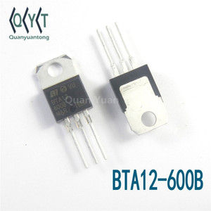 Transistor BTA12-600B BTA12 600B Prix BTB12 Transistor BTA Triacs standard Niveau logique - Product Image 1