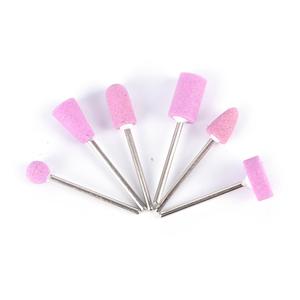 12 pièces de fraises à ongles en céramique, fraises diamantées pour <span class=keywords><strong>manucure</strong></span>, tête de remplacement pour <span class=keywords><strong>manucure</strong></span>, pédicure, polissage, fraiseuse - Product Image 2