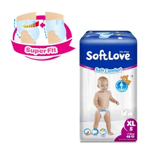 Softlove-pañal de bebé suave desechable, talla XL, comodidad Premium, nuevo