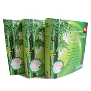 Patch Kaki Hijau Detoks Foot Pad Arang Bambu Detoks Foot Patch