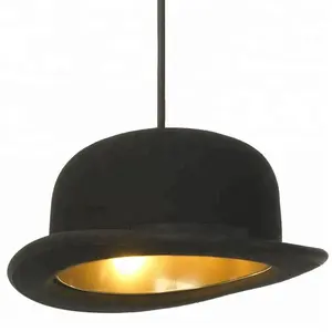 Modern fashion personality gentleman hat chandelier decorative lamp indian hanging lamps