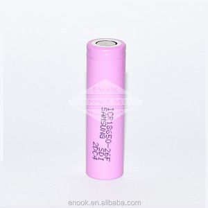 Ultipower 2600 mAh 18650 ICR rechargeable batterie samsung 26F 3.7 V Li-ion Batterie - Product Image 4