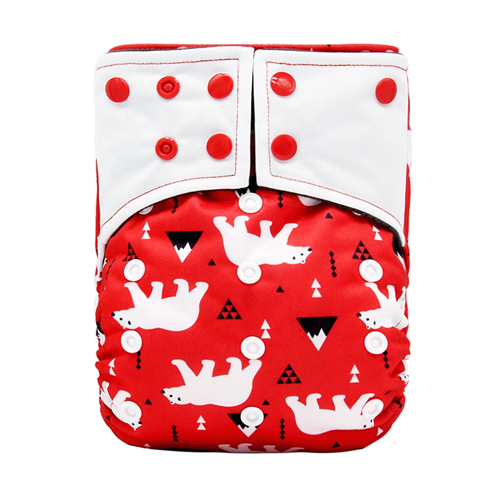 Оптовая продажа, тканевые подгузники aio, подгузники из бамбукового угля, модный дизайн, экологичные детские подгузники из бамбукового угля, многоразовые