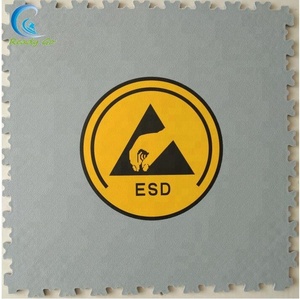 المصنع مباشرة بولي كلوريد الفينيل ESD أرضية مرتفعة حصيرة ، esd أرضيات من الفنيل بلاط مكافحة ساكنة esd أرضية من كلوريد متعدد الفاينيل أرضيات من الفنيل - Product Image 2
