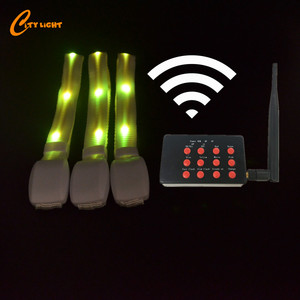 <span class=keywords><strong>15</strong></span> Multicolor RGB DMX Proragrammed การควบคุมระยะไกล Rfid นำสร้อยข้อมือ/สายรัดข้อมือสำหรับคอนเสิร์ตพรรค,เหตุการณ์ - Product Image 5