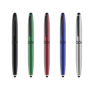 中国供应商 ballpen 定制 logo 笔圆珠笔与 led灯 - Product Image 2