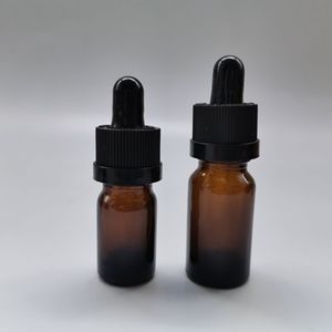 Emballage d'huile essentielle flacons compte-gouttes en verre transparent bouchon à l'épreuve des enfants 5ml 10ml 15ml 20ml 30ml 50ml 100ml 120ml tailles vert bleu - Product Image 3