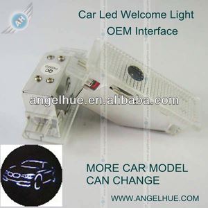 Hot promotion! 2013 Hot <span class=keywords><strong>vente</strong></span> led de porte de <span class=keywords><strong>voiture</strong></span> <span class=keywords><strong>logo</strong></span> auto led logos led porte lumière kits - Product Image 1