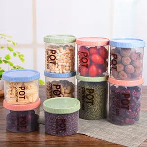 Fabrik Preis Verkauf Umweltfreundliche Anpassbare Küche Kleine Lebensmittel Lagerung Container Mit Deckel Luftdicht Tragbare BPA FREI