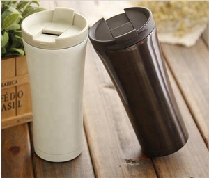 Thermos à café <span class=keywords><strong>personnalisé</strong></span>, double paroi, en acier inoxydable, 500ML, Offre Spéciale v - Product Image 2