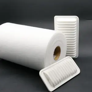 Automotive air filter cotton roll 300gsm