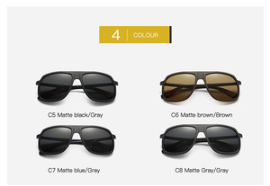 Occhiali da Sole Polarizzati da Uomo MS P0052 Personalizzati in Materiale TR90, Montatura in Plastica con Lenti TAC per la Visione Estiva alla Moda - Product Image 6