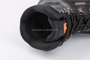 Botas de seguridad para diabéticos, ZAPATOS BARATOS con punta de acero del ejército, SJ-6307 de corte alto de alta calidad - Product Image 5