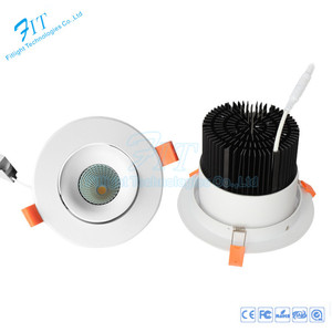 CE SAA de aluminio de 40 W IP44 empotrada anti resplandor regulable led downlight mazorca - Product Image 5