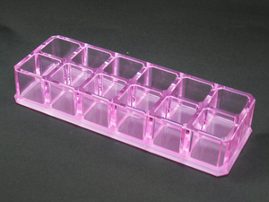 Caja organizadora de pendientes de acrílico de 12 vías - Product Image 2