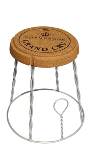 Muebles de Corcho, Taburete de Bar de Corcho XL, Mesa Auxiliar de Corcho Color Champán para Bodega, OFERTA - Product Image 4