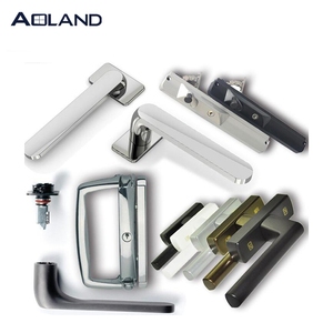 Nhôm Đen Bi Gấp Cửa Kính Với Rèm Cửa Louver Shutter Chèn Kính Hướng Dẫn Sử Dụng Rèm Cửa - Product Image 6