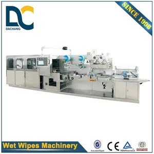 Full Automatic Wet Wipe Converting Machine, Refreshing Wet Tissue Production Line