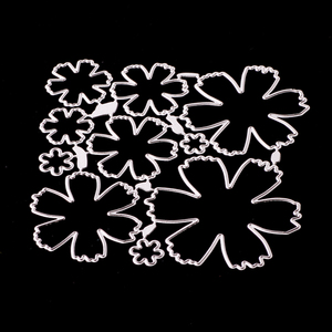 AAGU Kreis Runde Blumenmuster Weihnachts dekoration <span class=keywords><strong>CuttinG</strong></span> <span class=keywords><strong>Dies</strong></span> Maschinen papier Prägung Stanz werkzeuge für Scrap booking Making - Product Image 4