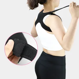 Low MOQ Factory Price 2019 New Design Hot Sale Adjustable Back Support Shoulder Support Posture Corrector Brace