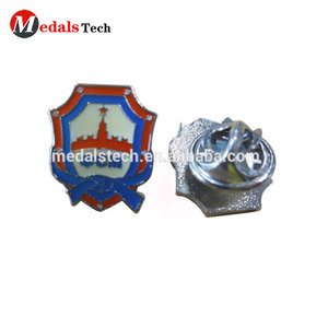 2017 <span class=keywords><strong>Venta</strong></span> caliente aleación de zinc níquel plateado esmalte suave trajes pin de solapa con <span class=keywords><strong>el</strong></span> embrague de la mariposa - Product Image 1