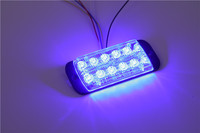 Golddeer doble fila coche superficie estroboscópica advertencia faro Led Lighthead SL6212
