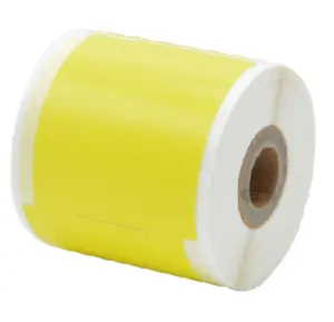 Industriële Kleur Thermische Overdracht Papier Printer Leverancier Voor Verzending Labels Gifting Hoge Kwaliteit Sticker Roll Verpakking
