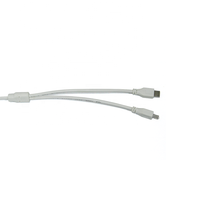 Pabrik Pabrik Pabrik Pengisi Daya 2 In 1 Kabel Usb Transfer Data untuk Pompa Oksigen Mini