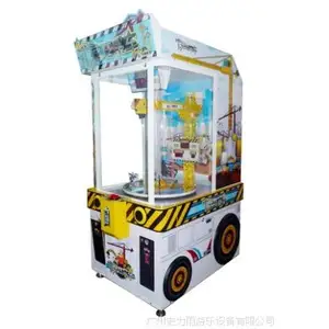 Machine de jeux d'arcade à pièces, prix Cracy Crane, à vendre
